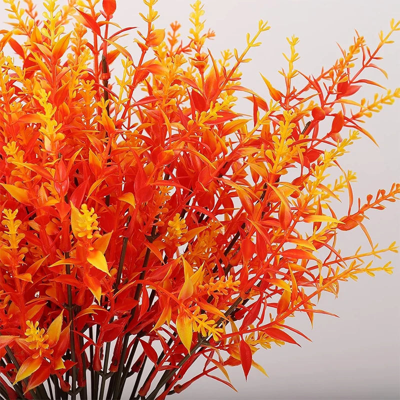 1/3/5/10/20Bunch Artificial Flower Plastic Lavender Autumn Fake Plant Home Table Outdoor Garden Wedding Decoration Thanksgiving