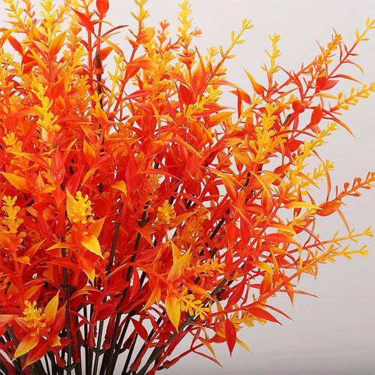 1/3/5/10/20Bunch Artificial Flower Plastic Lavender Autumn Fake Plant Home Table Outdoor Garden Wedding Decoration Thanksgiving