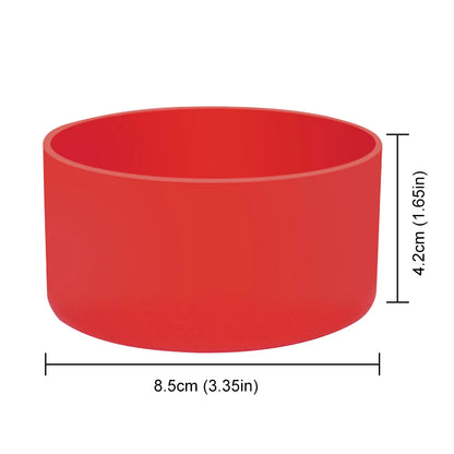 8.5CM Silicone Cover Anti-Slip Protective Bottom Sleeve Cover Protective Cup Bottom Base for 32oz Tumbler Flask Water Bottle