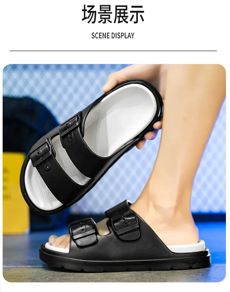 Beach Sandals Men Shoes Men's Trekking Sandals Man Summer 2024 Men's Casual Sandal High Quality Shoes Slipers Slippers Flat Mens