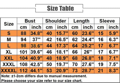 Women's T-shirt casual black short sleeved printed loose top design clothes