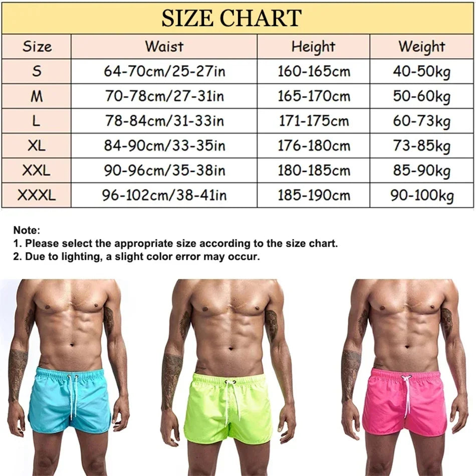 2024 Men's Loose Shorts Summer Men's Breathable Shorts Quick-drying Casual Five-Fifth Pants New Male Running Sports Shorts S-3XL