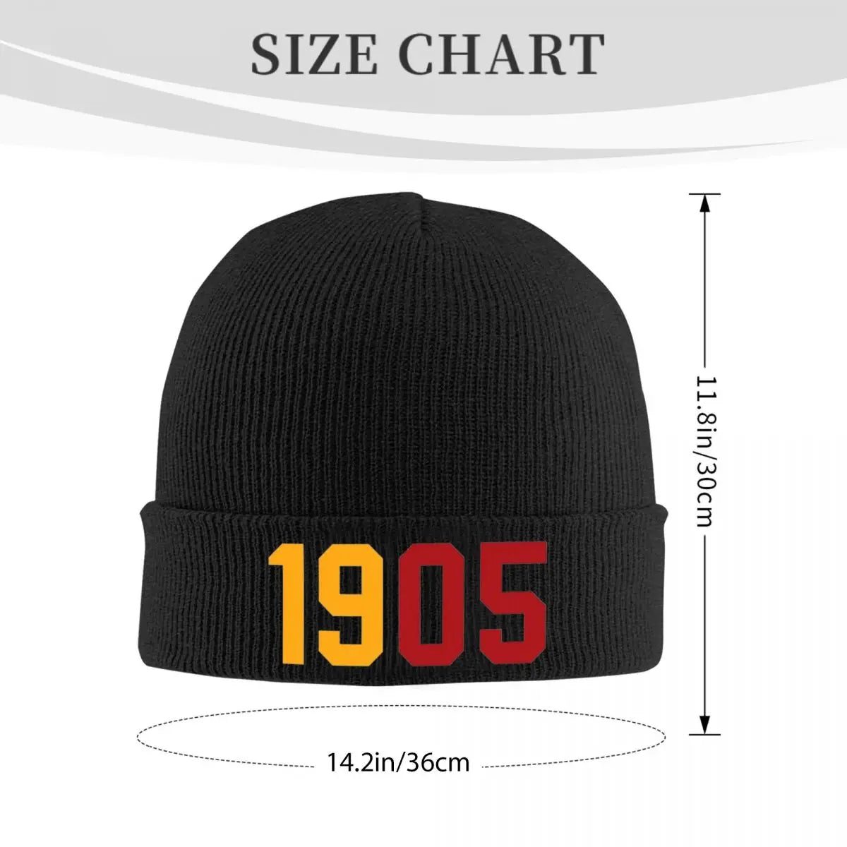 1905 Galatasarays Alt Beanie Hats Knitting Hat Gym Men Women Unisex Caps Autumn Winter Design Vintage Bonnet Hats Birthday Gift