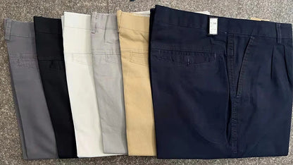 100% Cotton Shorts Men Knee Length Boardshorts Classic Brand Comfortable Clothing Beach Shorts Male Short Trousers