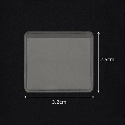 50pcs Necklace Chain Adhesive Pouch Self-Adhesive Pockets for Necklace Display Cards Clear Jewelry Bag Loose Supplies Holder
