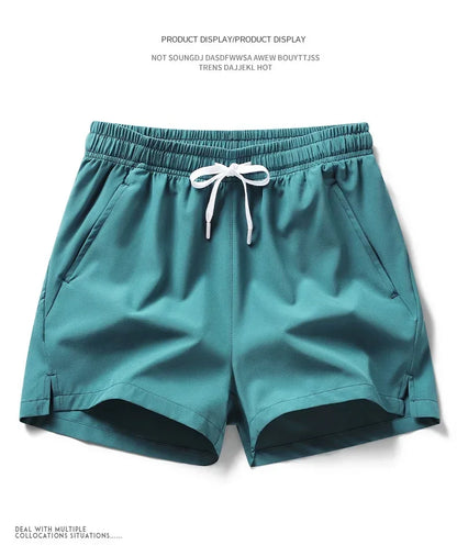 Summer Mens Sports Sweatpants casual Shorts Pockets Basic Solid Color Lightweight Pants Jogging Beach Shorts Men
