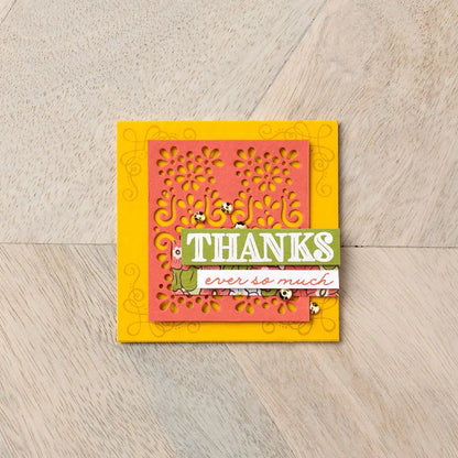 Thank You Bold Words Clear Transparent Stamps Handwritting Sentiments Phrase Seal for DIY Scrapbooking Paper Card Album Crafting