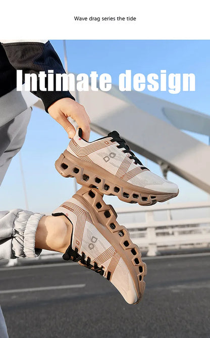 Spring Ultralight Men's Running Shoes Breathable Platform Casual Sneakers Man Outdoor Athletic Gym Tennis Shoes