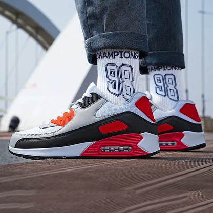 Sports shoes, basketball shoes, new plus size men's shoes, outdoor casual shoes, high-quality new anti slip green, blue, red