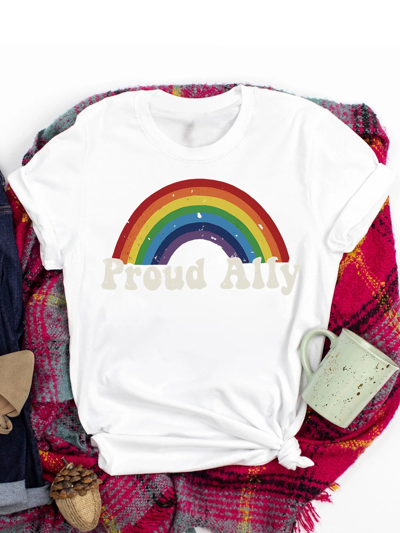 Spring and Summer Christmas Printed T-shirt, Casual Short Sleeve Round Neck T-shirt, Fashion Women's Clothing