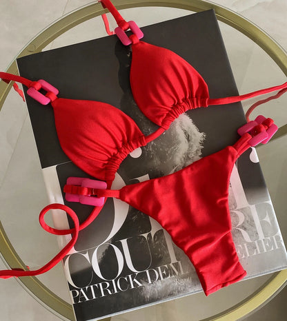 Brazilian Bikini Set For Women Swimwear New 2024 Sexy Swimsuit Micro Bikinis Push Up Beachwear Summer Bathing Suit Femme biquini