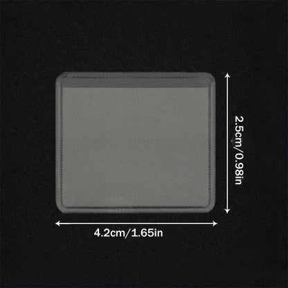 50pcs Necklace Chain Adhesive Pouch Self-Adhesive Pockets for Necklace Display Cards Clear Jewelry Bag Loose Supplies Holder