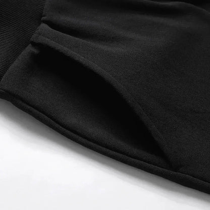 2025 The Latest Cotton Fabric Shorts Men's and Women's Summer Loose Devil Print Casual All-match Five Point Pants Simple