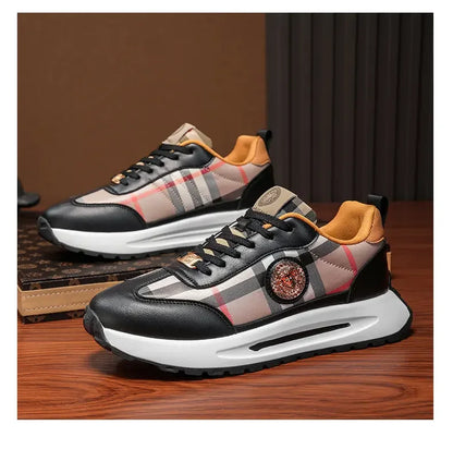 Summer New Anti-slip Wear-resistant Thick Bottom Increase Outdoor Comfort Couples Leisure Fashion Trend All Match Sneakers