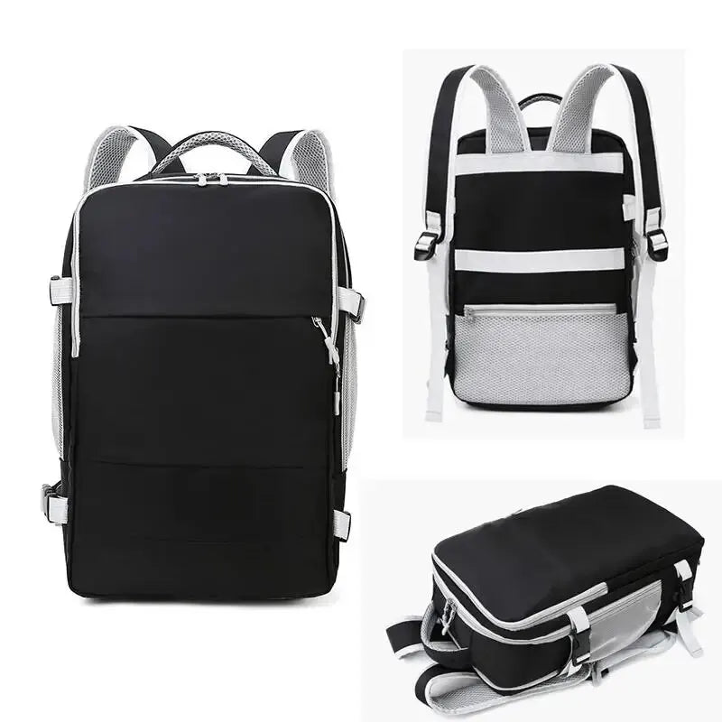Women's Travel Backpack Large Capacity Journey Multifunction With Shoe Storage Multilayer Dry And Wet Separation Waterproof