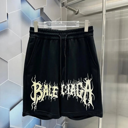 2025 Summer New Men's Printed Shorts Casual Sports Cotton High Quality Shorts Fitness Running Shorts Men's Style  Men Clothing