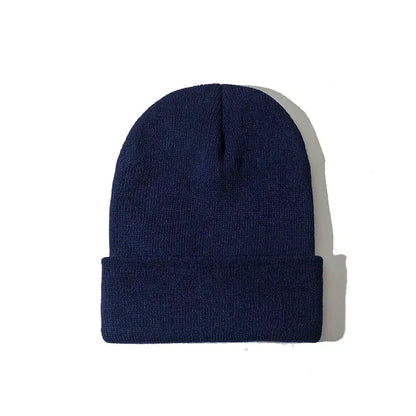 2019 Winter Hats for Woman Beanies Knitted Solid Cute Hat Girls Autumn Female Beanie Caps Warmer Bonnet Ladies Casual Cap Man