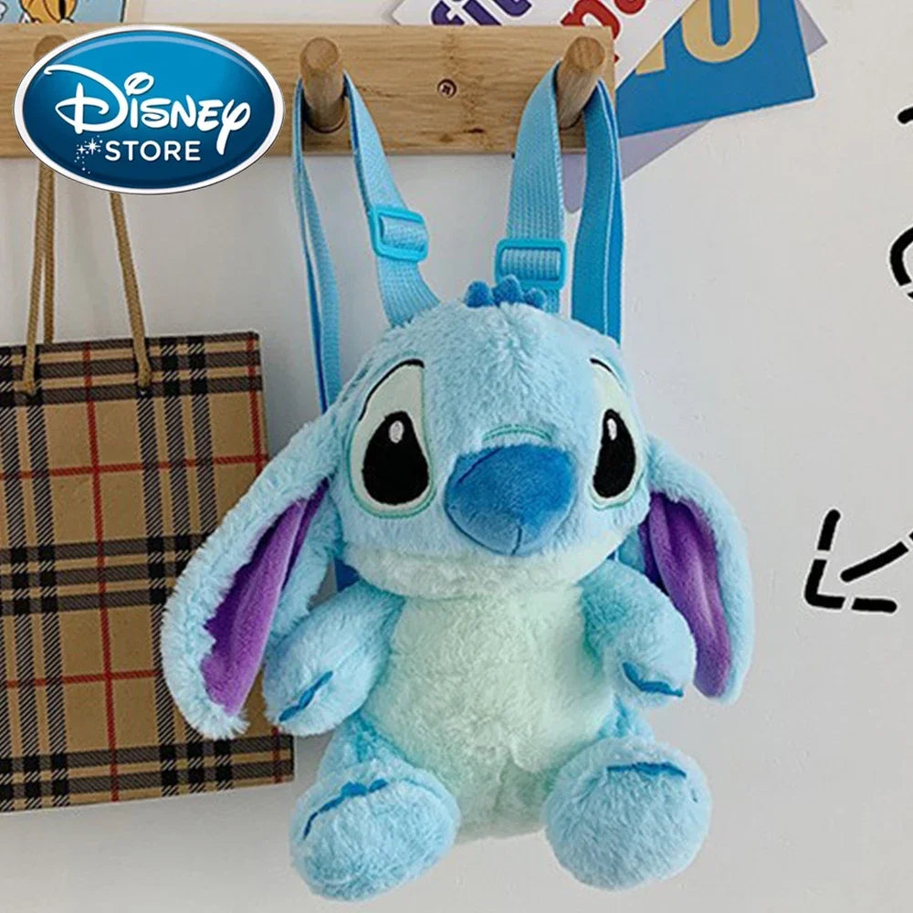 10style Disney Stitch Plush Bag Children's Backpack Anime Lilo & Stitch Shoulder Bag Handbag Bag Messenger Bag Birthday Gifts