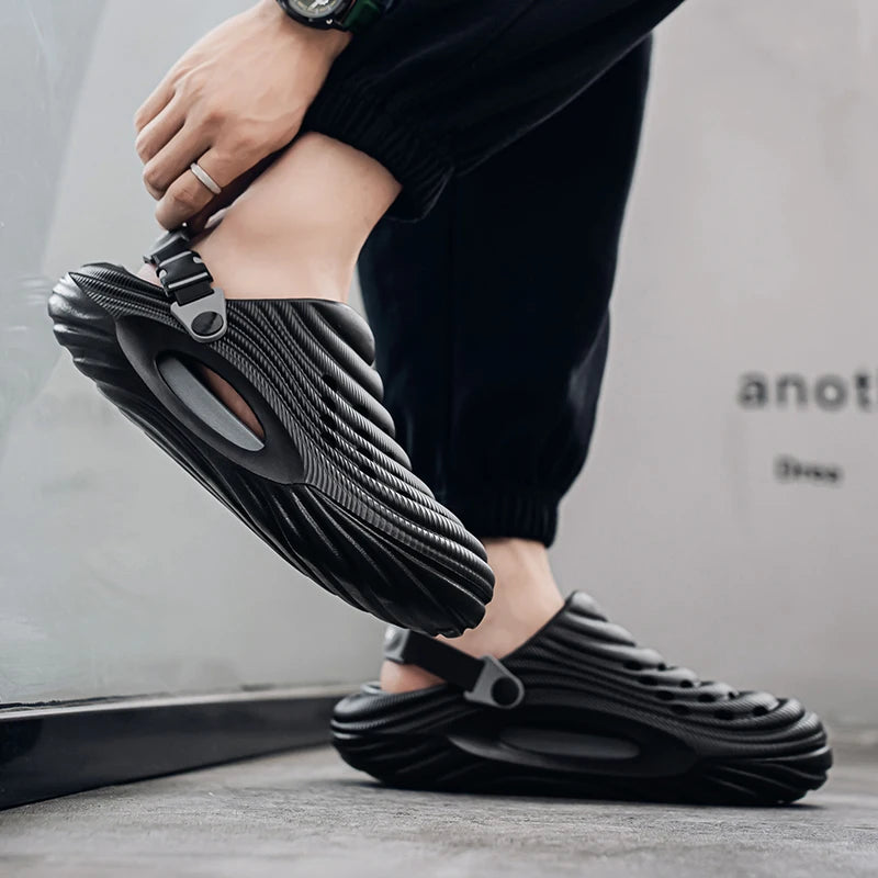 Summer Men Clogs Sandals Platform EVA Slippers High Quality Shoes Men's Sports Sandals Beach Outdoor Sandals Men Summer Shoes