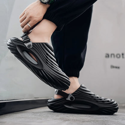 Summer Men Clogs Sandals Platform EVA Slippers High Quality Shoes Men's Sports Sandals Beach Outdoor Sandals Men Summer Shoes