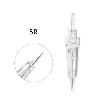 Borala 20Pcs Tattoo Needle Microblading Piercing Needles Pen Permanent Eyebrow Lip Makeup Cosmetics Tattoo Machine Accessories
