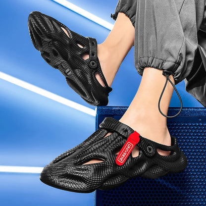 Summer Men Slippers Comfortable Platform Outdoor Sandals 2023 Beach Slippers Flip Flops Male Indoor Home Slides Bathroom Shoes