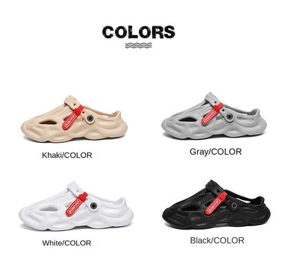 Summer Men Slippers Comfortable Platform Outdoor Sandals 2023 Beach Slippers Flip Flops Male Indoor Home Slides Bathroom Shoes