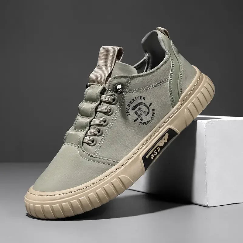 2025 Men Casual Shoes Breathable Black Sneakers Fashion Driving Walking Tennis Shoes for Male Skate Flats Zapatillas Hombre