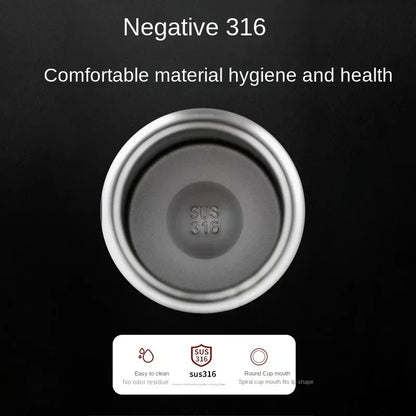 800ML Double Wall Stainles Steel Water Bottle Thermos Bottle Keep Hot and Cold Insulated Vacuum Flask for Sport