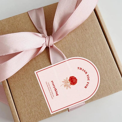 20-50Pcs Thank You Sticker for Small Business Gift Packaging Decoration Stickers Supply 8*10CM Delivery Mailing Bag Seal Labels