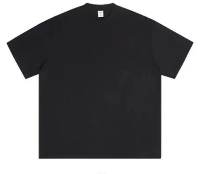 100% Cotton Five Half Sleeve Men's Women Summer T-shirt Loose Short-sleeved Casual Basic Shirt O Neck Solid Color Oversize