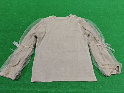 2024New Girls' Autumn Western Style Little Girls' Leather Two-Piece Suit Fashionable Children's Bottoming Shirt Trendy