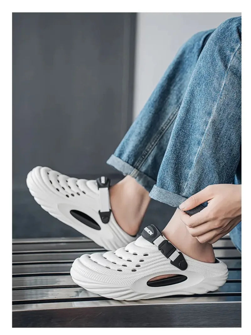 Summer Men Clogs Sandals Platform EVA Slippers High Quality Shoes Men's Sports Sandals Beach Outdoor Sandals Men Summer Shoes