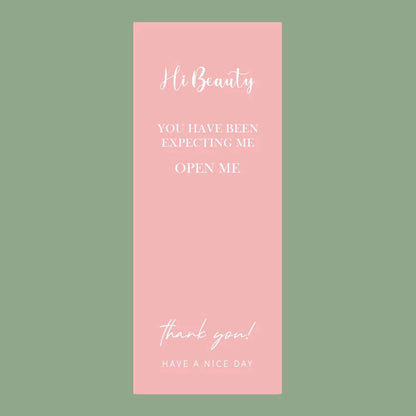 20-50Pcs Thank You Stickers Waterproof Seal Labels 6*15 Cm Packaging Stickers for Small Business Gift Decorate Stickers Supplies