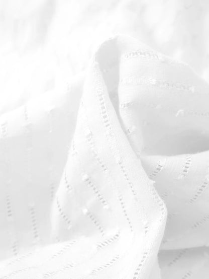 2025 New Summer Dress Women Casual Solid V-neck High Waist Fresh Wind Midi Dresses For Women Elegant Boho White Dress Vestidos