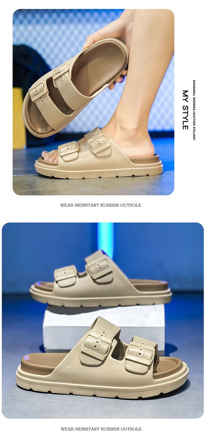 Beach Sandals Men Shoes Men's Trekking Sandals Man Summer 2024 Men's Casual Sandal High Quality Shoes Slipers Slippers Flat Mens
