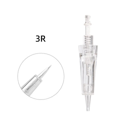 Borala 20Pcs Tattoo Needle Microblading Piercing Needles Pen Permanent Eyebrow Lip Makeup Cosmetics Tattoo Machine Accessories