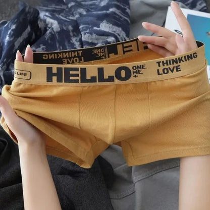 6pieces Mens Underwear Men Cotton Underpants Male Pure Men Panties Shorts Breathable Boxer Shorts Comfortable soft Plus size