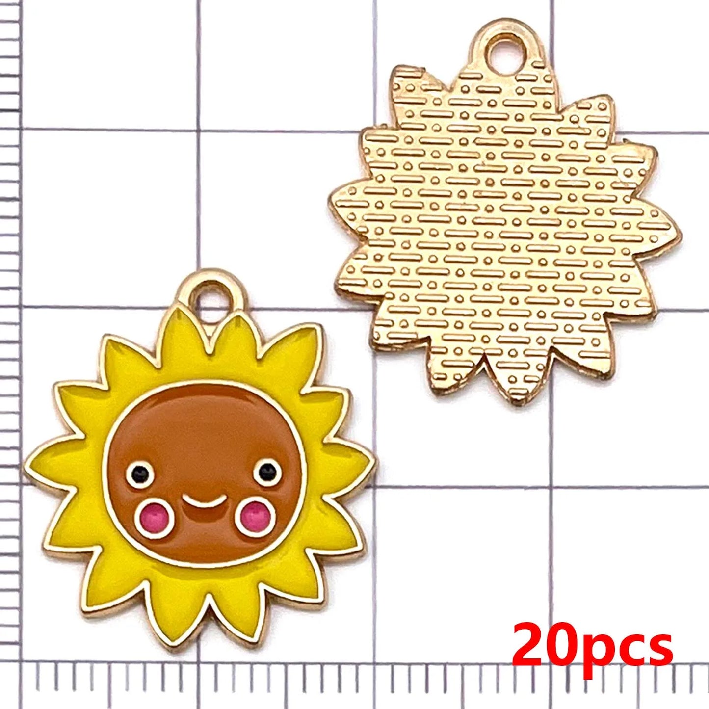20pcs Thanksgiving Charms Alloy Turkey, Maple Leaf, Pine Cone, Scarecrow, Pumpkin Pendants for DIY Jewelry Making Accessories