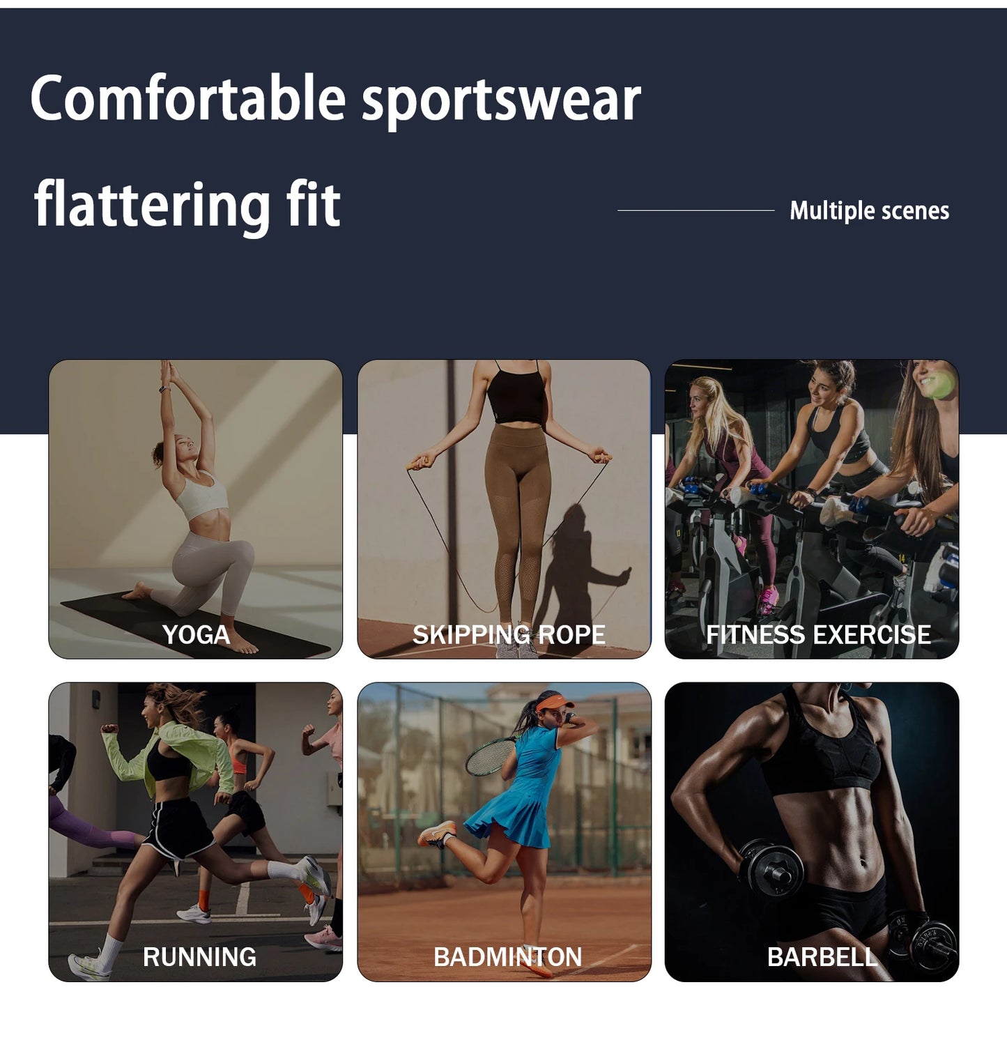 2PCS Yoga Suit Sports Set Women Quick-Drying Gym Set Women Tracksuit Running Workout Long Sleeve Sports Shirt Yoga Clothing