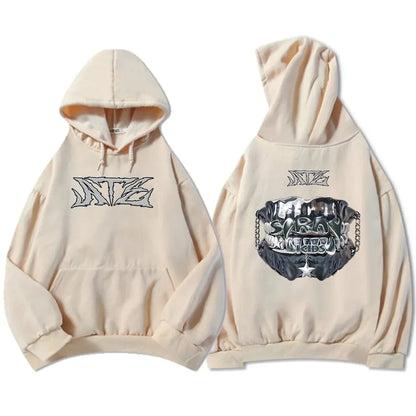 Ate Chk Chk Boom Hoodies Korean Boys Band Graphic Sweatshirts Streetwear Winter Long Sleeve Hooded PUllovers Unisex Hoodie Print