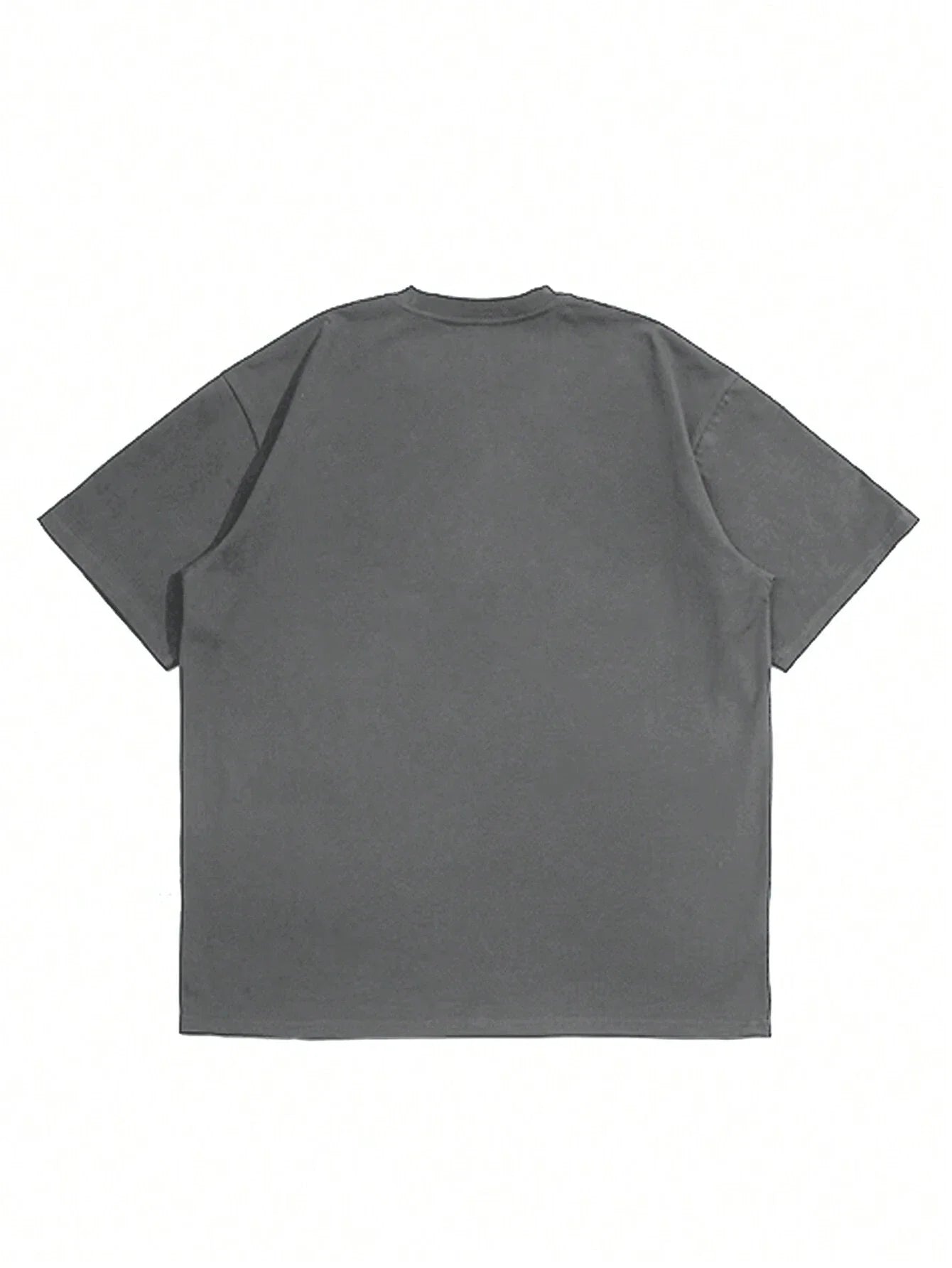 Summer men's 100% pure cotton casual loose plus size Letter And Mountain pattern printed round neck short sleeved T-shirt top