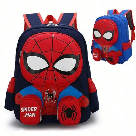 Spider-Man schoolbag children's backpack dirty-resistant kindergarten cartoon backpack boy and girl schoolbag schoolbag