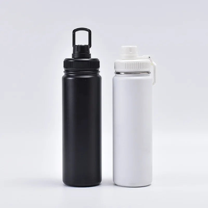 750ml Insulated Water Cup Sports Bottle Water Bottles Stainless Steel Pure Titanium Vacuum Portable Leakproof Outdoor Cup