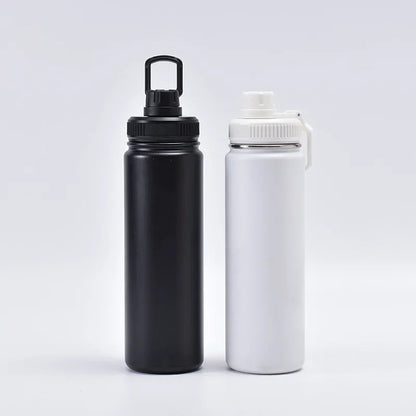 750ml Insulated Water Cup Sports Bottle Water Bottles Stainless Steel Pure Titanium Vacuum Portable Leakproof Outdoor Cup