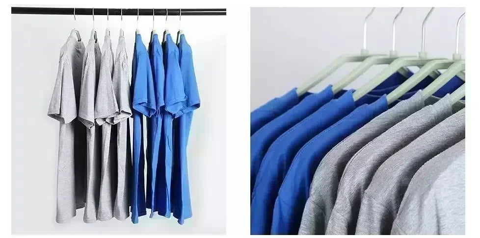 100% Pure Cotton Summer High-end Brand Men's Short Sleeve Round Neck Fashionable Style Half Sleeved Top Breathable T-shirt