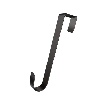 1pc Christmas Wreath Hook Metal Wreath Door Hanger Front Door Decor Thanksgiving Christmas Welcome Sign Hanger Storage Hooks