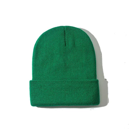 2019 Winter Hats for Woman Beanies Knitted Solid Cute Hat Girls Autumn Female Beanie Caps Warmer Bonnet Ladies Casual Cap Man