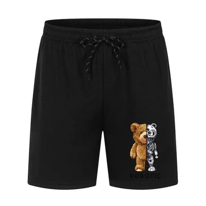 2024 Men's Loose Shorts Summer Men's Breathable Shorts Quick-drying Casual Five-Fifth Pants New Male Running Sports Shorts S-3XL