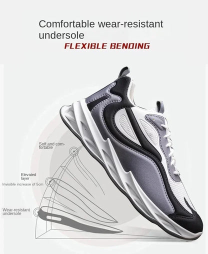 2025 summer new men's sports shoes Breathable comfortable casual shoes Men's fashion popular high quality sports shoes